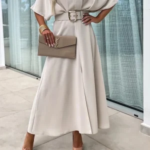 Juhlamekko Kristiina – beige