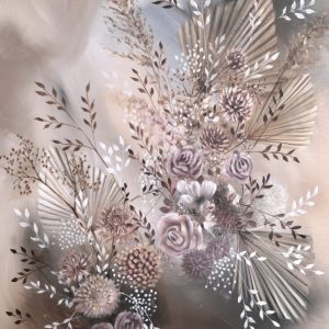 Dry flowers, taidejuliste