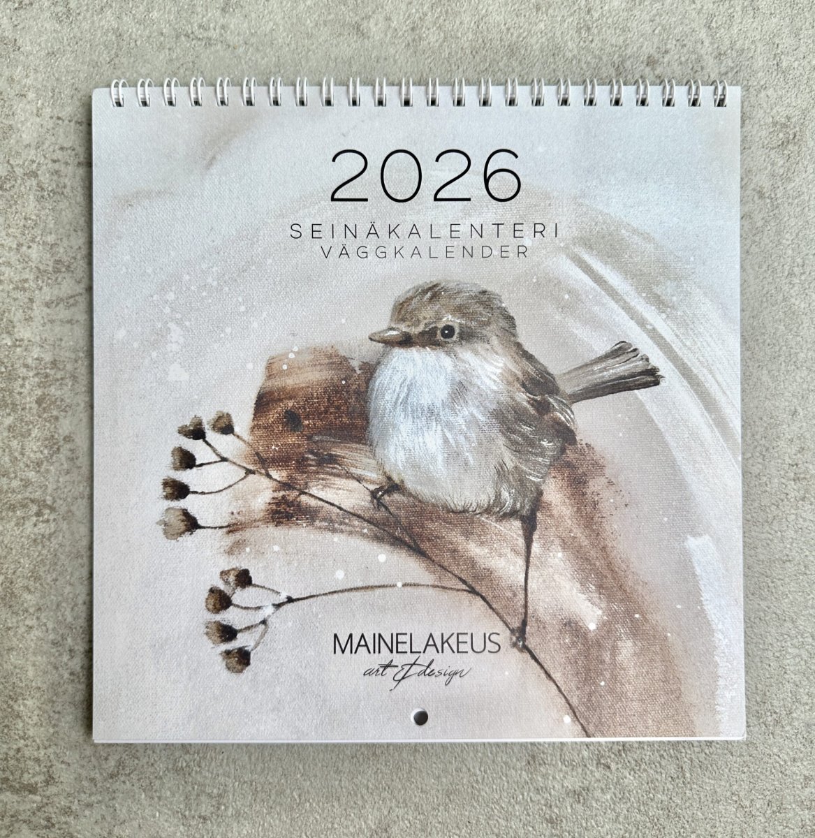 Mainelakeus Taidekalenteri 2026